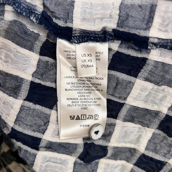 Anthropologie Pilcro Neve Tiered Blouse XS White Cotton Romantic Cottagecore - Picture 8 of 9